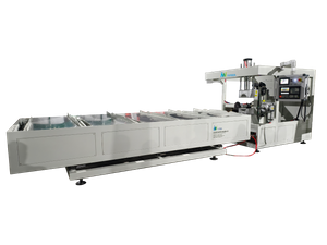 M&aacute;quina de rosqueamento de tubos de PVC